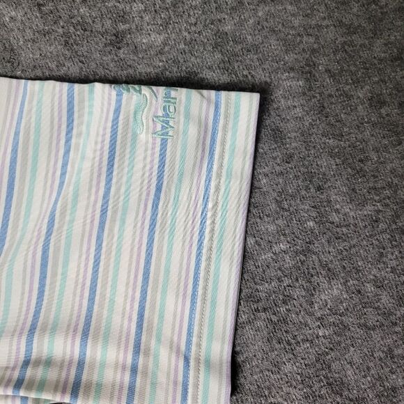 Peter Millar Summer Comfort Men's Golf Polo Shirt Multicorlor Striped - Picture 3 of 11